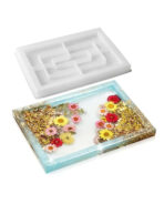 ⁦قالب سيلكون مربع لصب الجبس WFHM77⁩ - الصورة ⁦2⁩