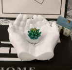 قالب سيلكون بشكل يد لصب الجبس ديكور منزلي WFHM77