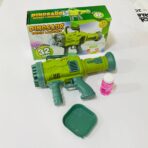 ⁦لعبة مسدس فقاعات الصابون الالكتروني على شكل تمساح 32 فتحة⁩ - الصورة ⁦5⁩