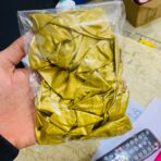 ⁦25 بالون ذهبي كروم فاخر للمناسبات والديكور⁩ - الصورة ⁦2⁩