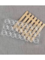 ⁦قالب شكلاطة فاخر اكريليك 24 تجويف لصنع حلويات فاخرة لتوزيعات⁩ - الصورة ⁦9⁩