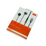 سماعة موكسوم خيط مدخل عريض تايب سي مع زر رد على الاتصال والتحكم بالصوت