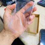 ⁦علبة مستطيلة كرتون و غطاء بلاستيك للاستعمال الغذائي شفاف مقاس 15*10 سم⁩ - الصورة ⁦7⁩