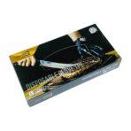 ⁦علبة قفازات نايلو 100 قطعه قفاز مناسبة للاستعمال الغذائي مقاس L⁩ - الصورة ⁦2⁩