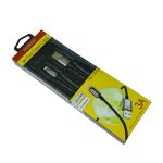 وصلة خيط شحن ايفون خامة خيط قماش حبل طول 1.2 متر سرعة 3 امبير