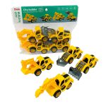 مجموعة ألعاب كواشيك وحفار 4 سيارات ، لعبة كاشيك صغير بلاستيك