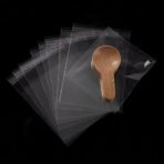 ⁦دستة اكياس تغليف لامعه مع لاصقة مناسبة لتغليف المنتجات الجديدة - 100 كيس⁩ - الصورة ⁦5⁩