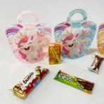 ⁦دستة شنطة توزيعات يونيكورن بنوتات 12 حقيبة ، توزيعات عيديات للبنوتات خلوط⁩ - الصورة ⁦8⁩