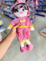 ⁦عروسة دمية صوف لعبة بنات مع قبعة 2 أحجام⁩ - الصورة ⁦5⁩