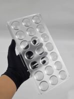 ⁦قالب شكلاطة فاخر اكريليك 24 تجويف لصنع حلويات فاخرة لتوزيعات⁩ - الصورة ⁦3⁩