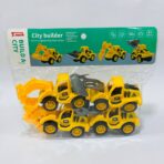 ⁦مجموعة ألعاب كواشيك وحفار 4 سيارات ، لعبة كاشيك صغير بلاستيك⁩ - الصورة ⁦7⁩