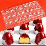 قالب شكلاطة فاخر اكريليك 24 تجويف لصنع حلويات فاخرة لتوزيعات