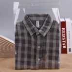 ⁦دستة اكياس تغليف لامعه مع لاصقة مناسبة لتغليف المنتجات الجديدة - 100 كيس⁩ - الصورة ⁦2⁩