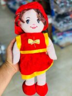 ⁦عروسة دمية صوف لعبة بنات مع قبعة 2 أحجام⁩ - الصورة ⁦4⁩