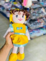 ⁦عروسة دمية صوف لعبة بنات مع قبعة 2 أحجام⁩ - الصورة ⁦2⁩