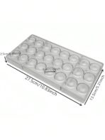 ⁦قالب شكلاطة فاخر اكريليك 24 تجويف لصنع حلويات فاخرة لتوزيعات⁩ - الصورة ⁦4⁩