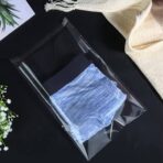 ⁦دستة اكياس تغليف لامعه مع لاصقة مناسبة لتغليف المنتجات الجديدة - 100 كيس⁩ - الصورة ⁦4⁩