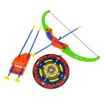 لعبة تصويب الاسهم اللاصقة مع قوس و لوحة النتيجة بالارقام  للاطفال