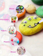 ⁦اقلام اكريليك للرسم والتلوين واعمال الفن والحرف اليدوية12 لون  WFHM77⁩ - الصورة ⁦4⁩