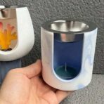 قالب سيلكون مبخرة زيتية لصهر الشمع وزيوت العطرية WFHM77