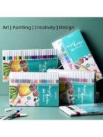 اقلام اكريليك للرسم والتلوين واعمال الفن والحرف اليدوية12 لون  WFHM77