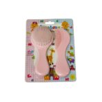 ⁦مجموعة 2 مشط للمواليد الأطفال ناعمات على فروة الرأس⁩ - الصورة ⁦3⁩