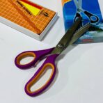 ⁦مقص ستانستيل قص مشرشر زاوية درجة اولى للورق المقوى والاشغال الحرفية واليدوية⁩ - الصورة ⁦8⁩