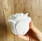 ⁦قالب سيلكون بشكل وردة مع الغطاء 2*1 WFHM77⁩ - الصورة ⁦2⁩