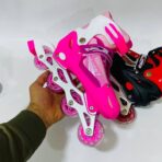 ⁦حذاء تزلج عجلات باتيناج مضيئة مقاس مناسب 38 إلى 43⁩ - الصورة ⁦4⁩