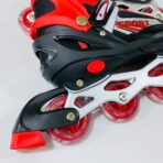 ⁦حذاء تزلج عجلات باتيناج مضيئة مقاس مناسب 38 إلى 43⁩ - الصورة ⁦3⁩