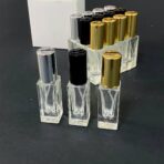⁦دستة 12 عبوة زجاجية فاخرة تقسيم العطور 5 مل ، 3 ألوان فضي / ذهبي / أسود⁩ - الصورة ⁦5⁩