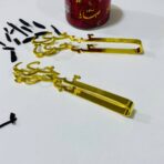 ⁦ملقاط بخور تبخري ، حديد ذهبي فاخر لديكور المنزل حامل ماسك بخورات ، مستكة⁩ - الصورة ⁦4⁩