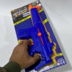 ⁦لعبه سلاح صوت غير ضار للاطفال كلاشن ، سحب لا يحتاج بطاريات من عمر +3⁩ - الصورة ⁦4⁩