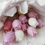 قالب سيلكون بشكل زهرة التوليب WFHM77