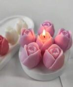 ⁦قالب سيلكون بشكل زهرة التوليب WFHM77⁩ - الصورة ⁦2⁩