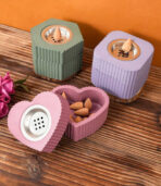 قالب سيكون مبخرة + علبة علي شكل قلب ، شكل القلب فقط WFHM77