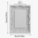 ⁦قالب سيلكون لتشكيل إطار لصور ديكور WFHM77⁩ - الصورة ⁦2⁩