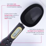 ⁦ملعقة قياس طعام الكترونية رقمية 4 اوضاع، 500 جرام⁩ - الصورة ⁦6⁩