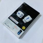 ⁦شحن تايب سي عريض كامل 2 مداخل USB مع اضاءة عند الشحن موكسوم ، سرعة 2.4 امبير⁩ - الصورة ⁦2⁩