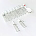 مجموعة عبوات بخاخ شفاف 90 مل - 8 علب معطرات ومواد التجميل والمعقمات