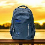 حقيبة مدرسية خفيفة SPORT ، لون اسود 3 جيوب رئيسية