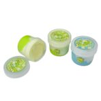 سلايم اسفنجي قطني برائحة العنب الاخضر والياسمين غير لزج ، لا يلتصق بالفرش