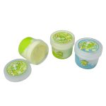 سلايم اسفنجي قطني برائحة العنب الاخضر والياسمين غير لزج ، لا يلتصق بالفرش