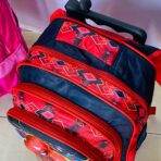 ⁦حقيبة جر مدرسية مناسبة من صف ثاني إلى خامس 3 جيوب⁩ - الصورة ⁦2⁩