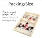 ⁦لعبة اقراص الهوكي الخشبية ، مناسبة في السهريات مع الاصحاب⁩ - الصورة ⁦4⁩