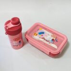 ⁦لانش بوكس مع ترمس للأطفال بلاستيك كيوت ، مناسبة للفطور ووجبات المدرسة والتنزه⁩ - الصورة ⁦6⁩