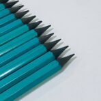 ⁦دستة اقلام رصاص 12 قلم مع ممحاة HB - ماجلان لون خضر⁩ - الصورة ⁦2⁩