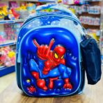 ⁦حقيبة روضة مع مقلمة ادوات مناسبة للتأهيل ، 2 جيوب ، شخصيات كرتون⁩ - الصورة ⁦10⁩