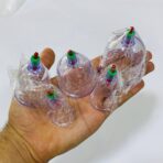 ⁦دستة كاسات الـ حجامة النبوية درجة اولى 12 طاسة ، 5 احجام لجميع انحاء الجسد والوجه⁩ - الصورة ⁦3⁩