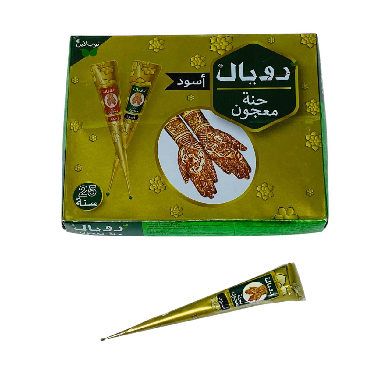 photo_8_2025-08-07_20-51-13 حنة معجون رويال أسود ، صنع الهند - الصورة 1